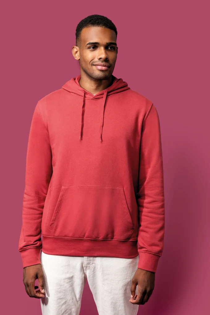 Unisex eco-friendly hooded sweatshirt - Slika 7