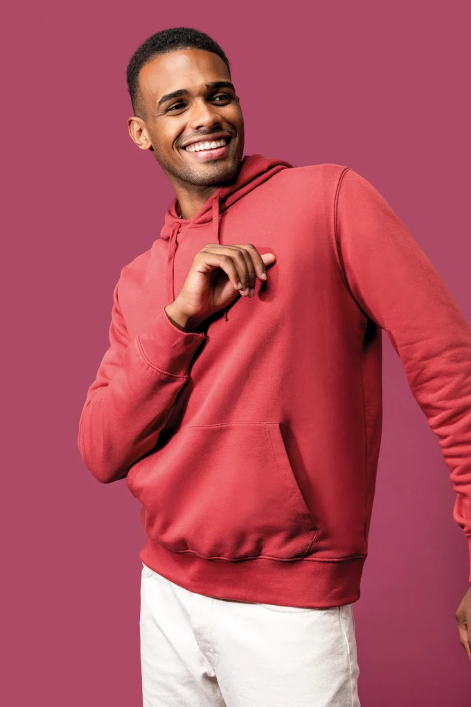 Unisex eco-friendly hooded sweatshirt - Slika 8