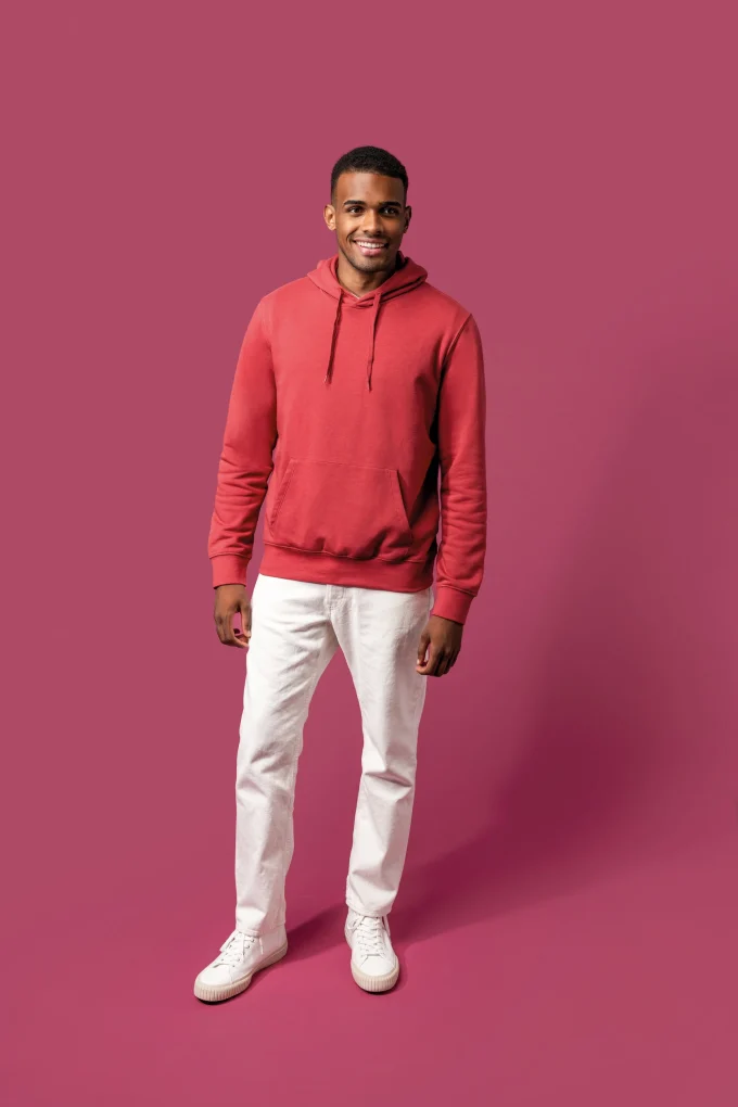 Unisex eco-friendly hooded sweatshirt - Slika 10