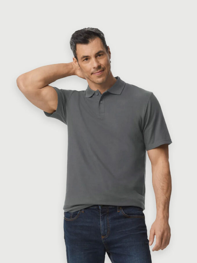Double Pique Polo