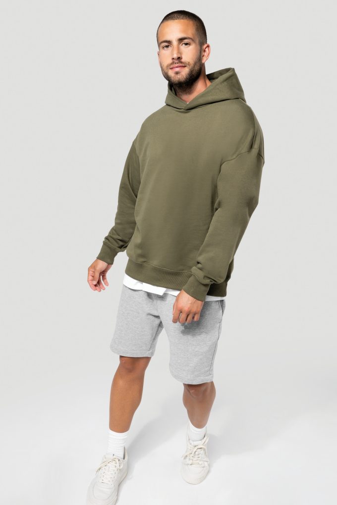 Unisex oversized fleece hoodie - Slika 4