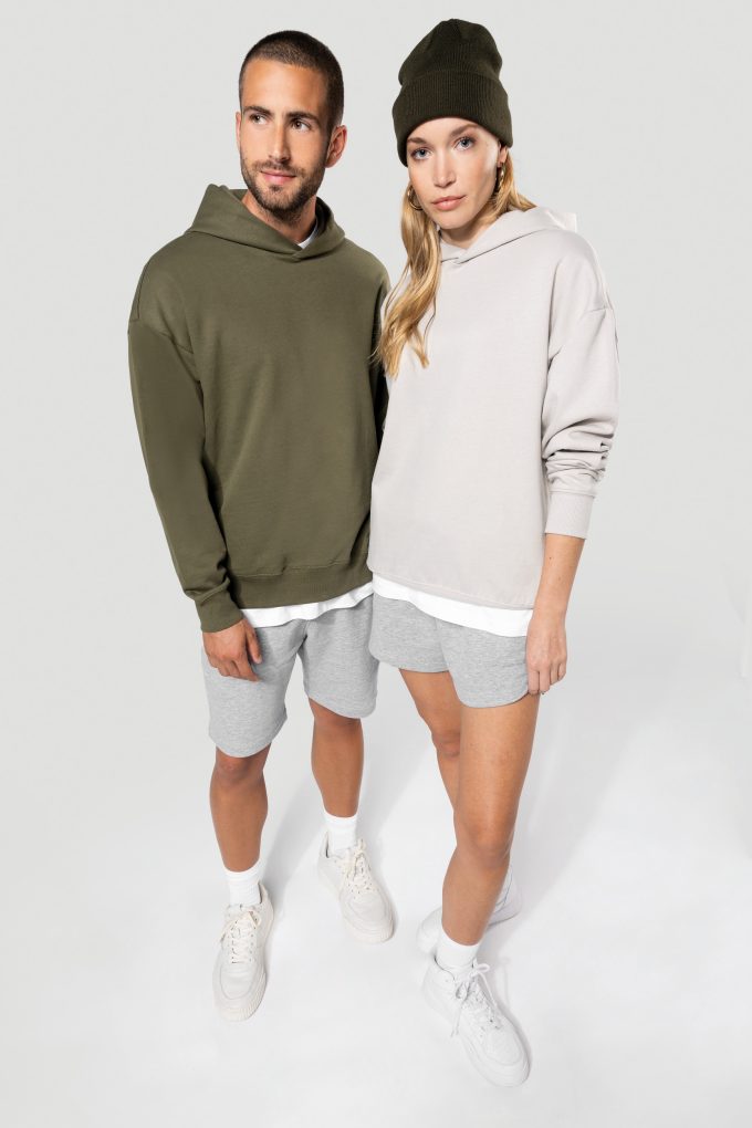 Unisex oversized fleece hoodie - Slika 8