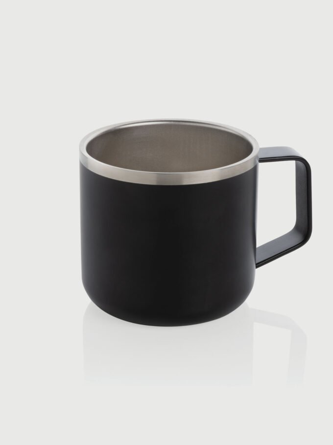 Stainless steel camp mug
