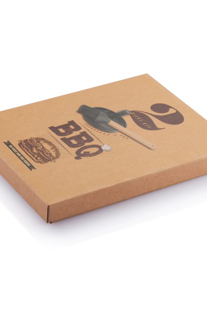 BBQ set s prešom za hamburgere i kistom - Slika 4