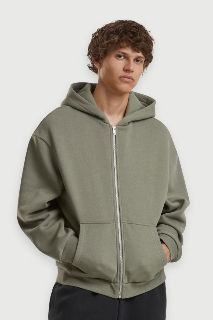 Fluffy Zip Hoody