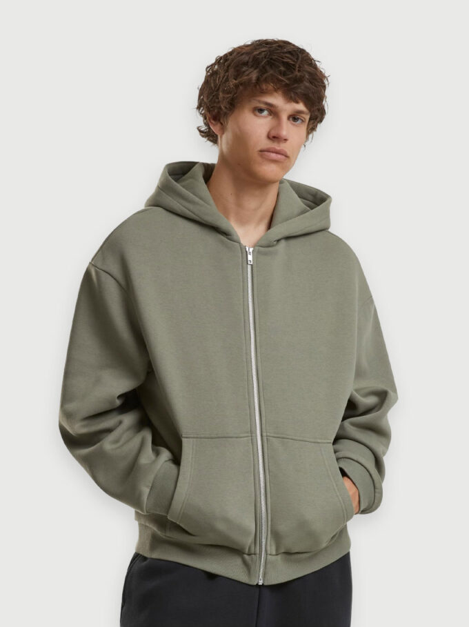 Fluffy Zip Hoody