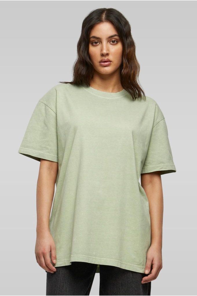 Ladies Oversized Acid Wash Tee - Slika 2