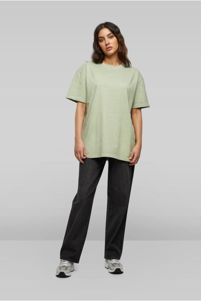 Ladies Oversized Acid Wash Tee - Slika 6