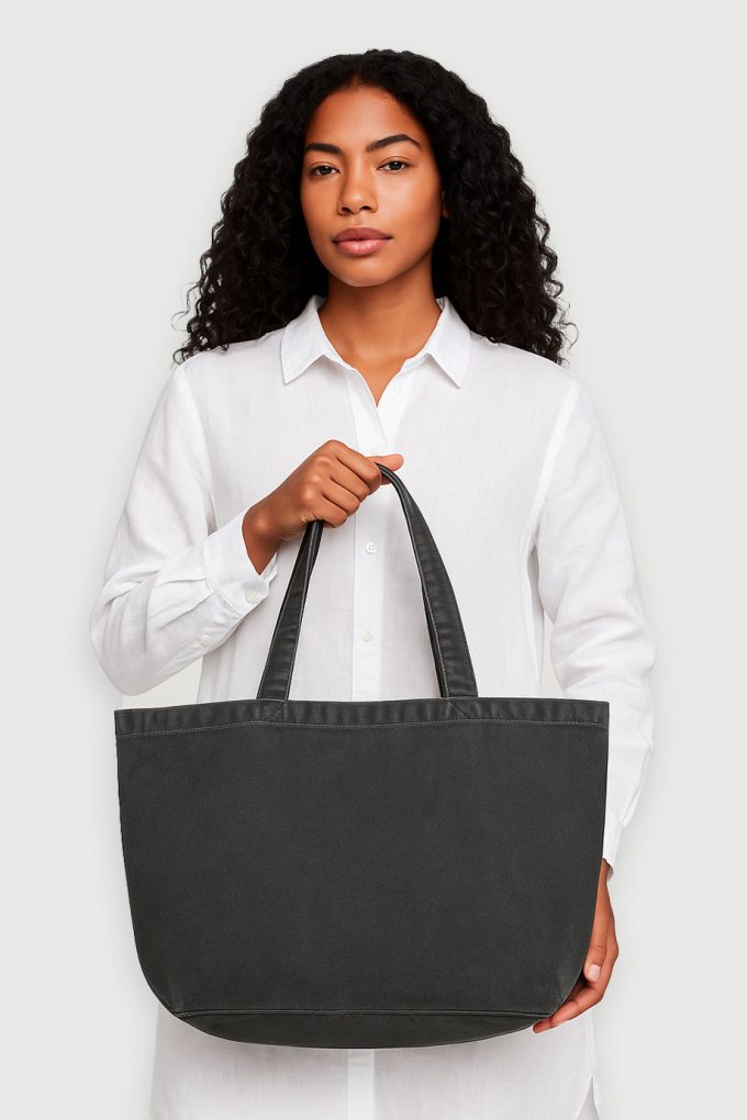 Garment Dyed Shopper
