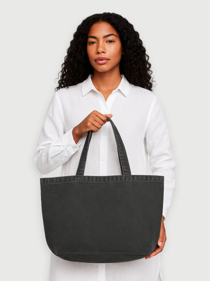 Garment Dyed Shopper