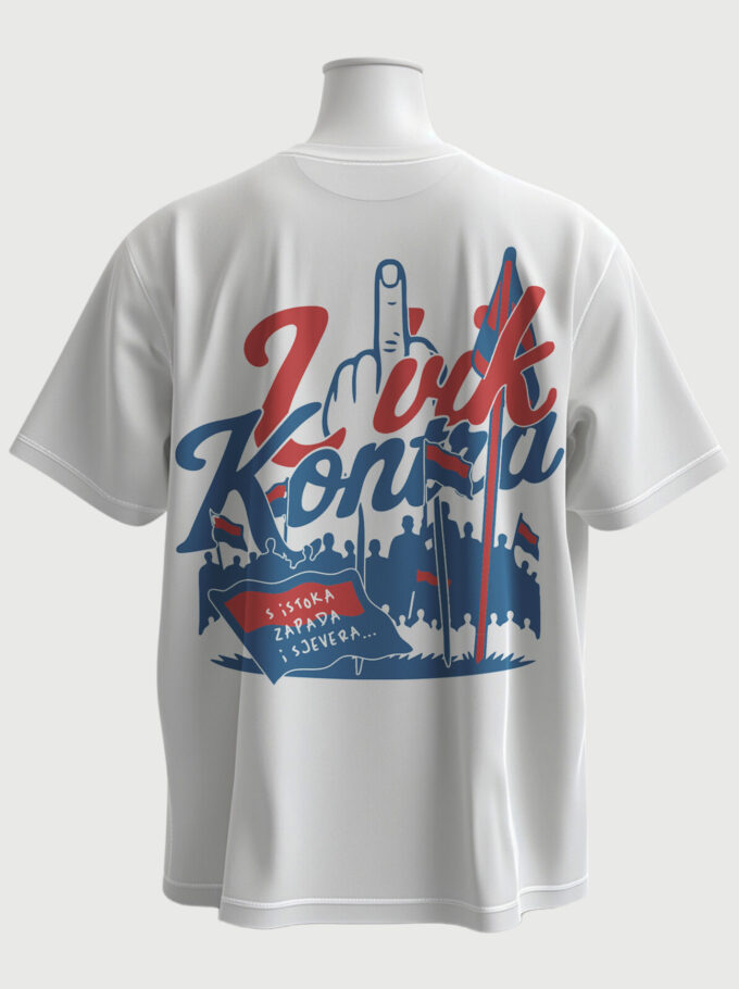 UVIK KONTRA - White T-shirt