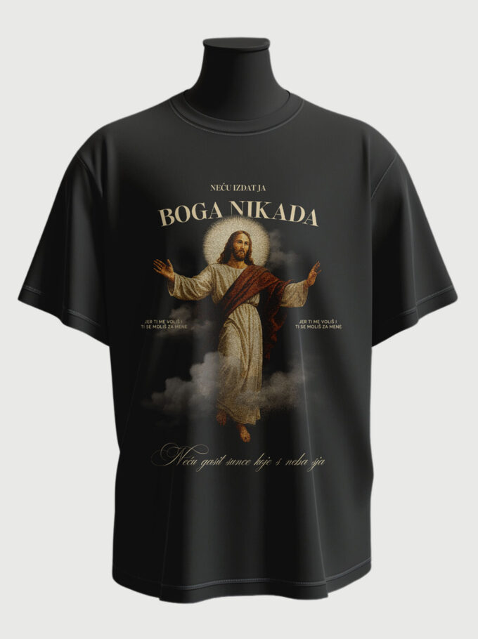Boga Nikada - Black T-shirt
