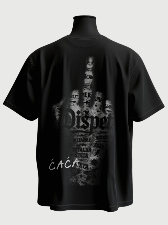 Dišpet - Black T-shirt