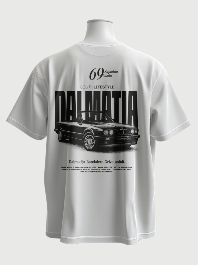 Dalmacija Bandolero - White T-shirt