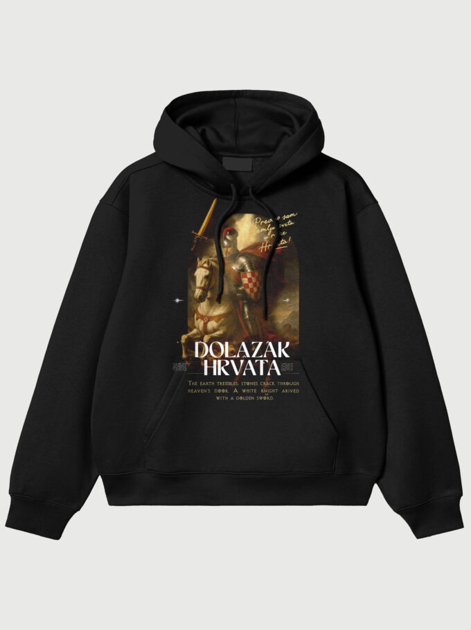 Dolazak Hrvata - Black Hoodie