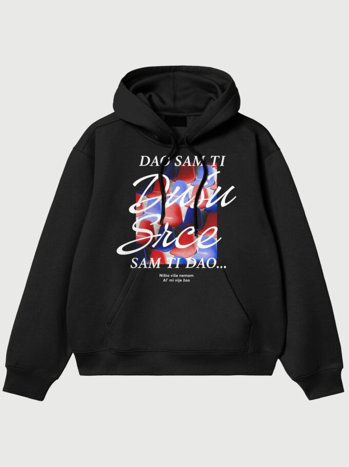 Duša na Tribini - Black Hoodie