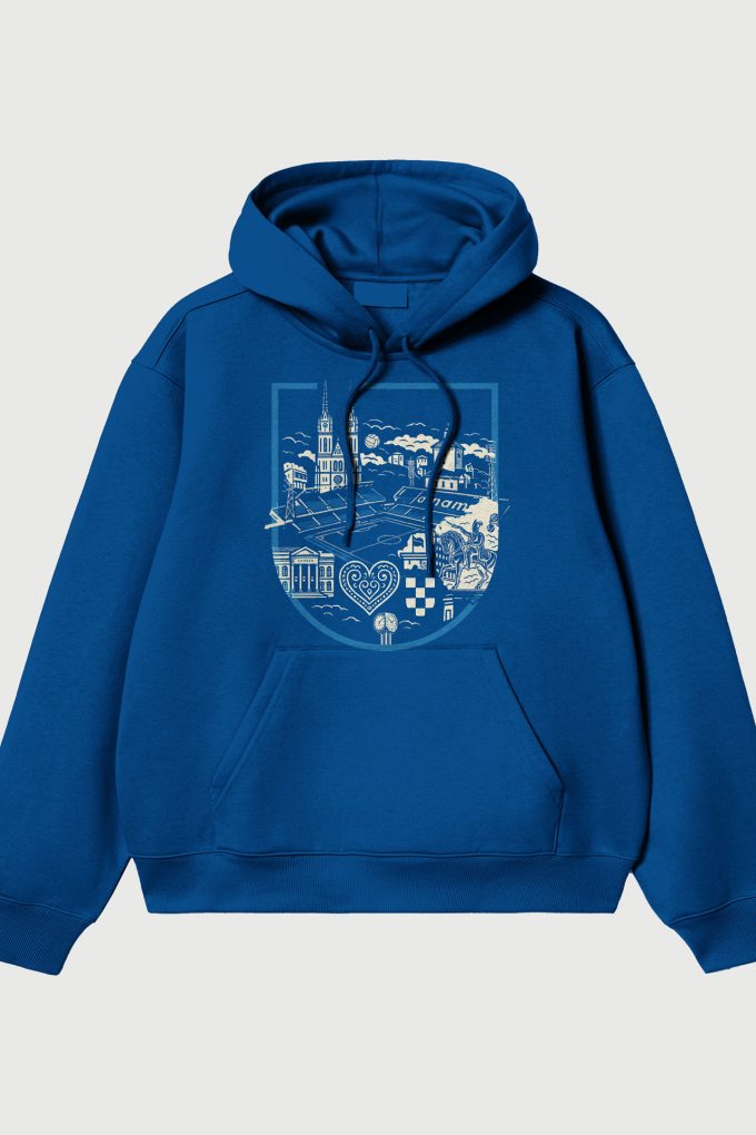 Plavi Zagreb - Hoodie