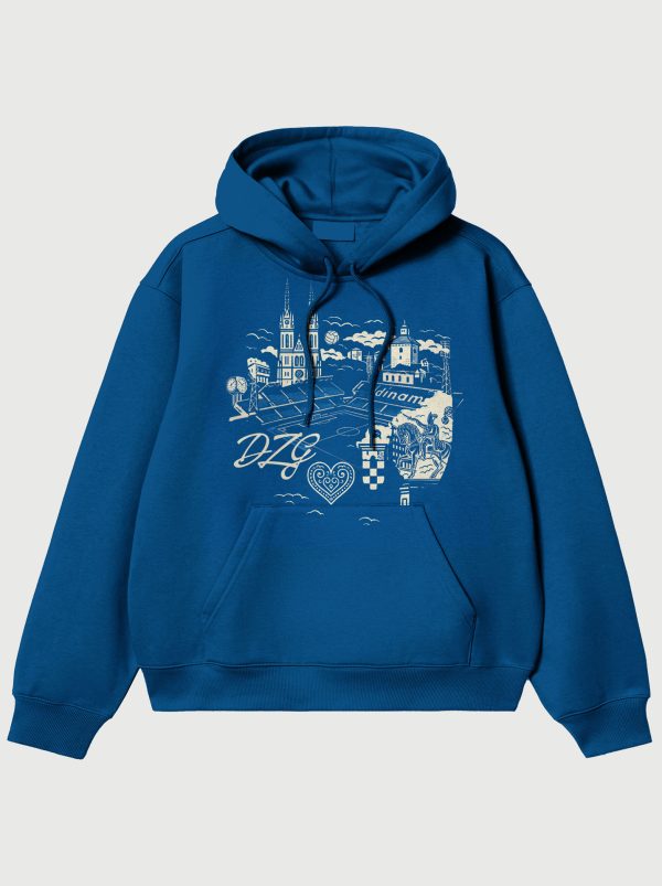 Plavi Zagreb - Hoodie