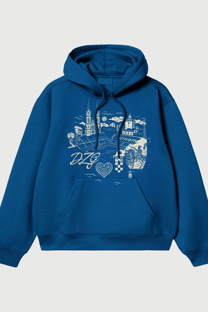 Plavi Zagreb - Hoodie