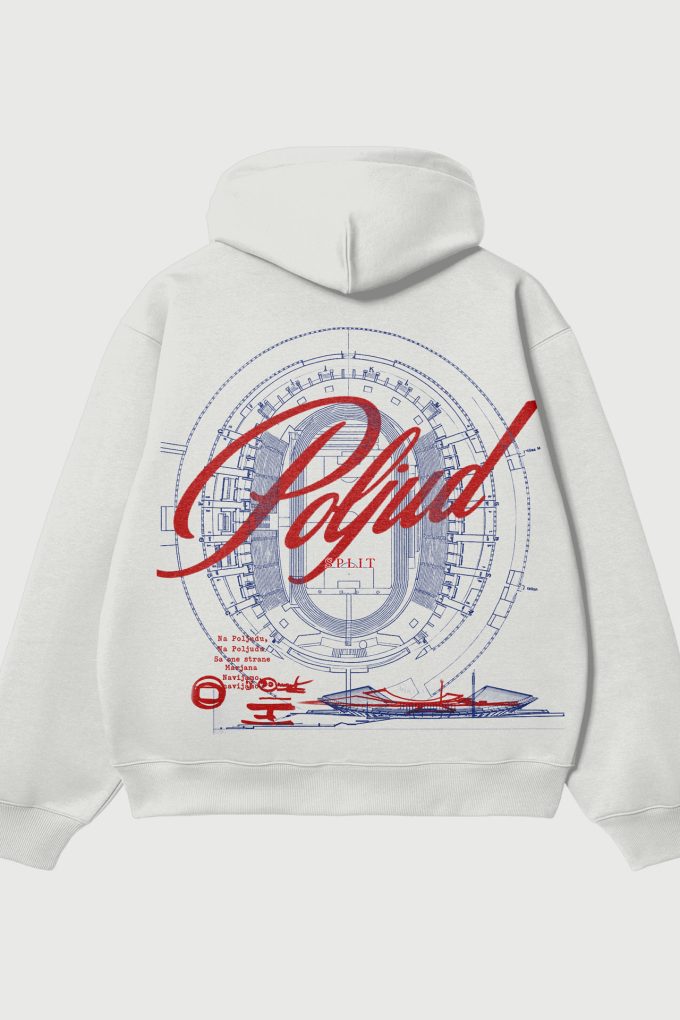 Poljud - White Hoodie