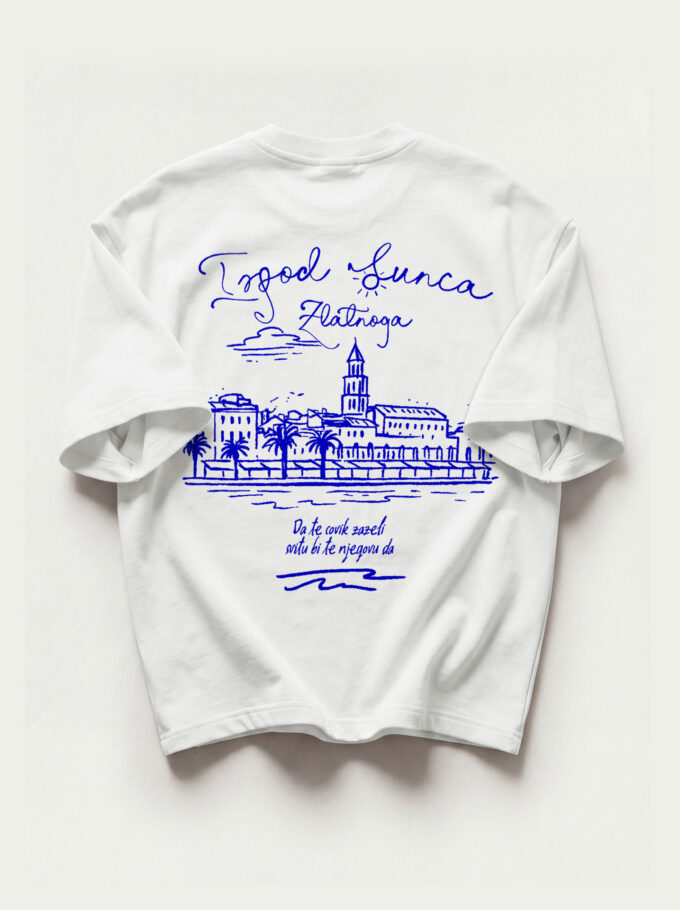 Ispod sunca zlatnoga – Heavyweight Oversized T-Shirt