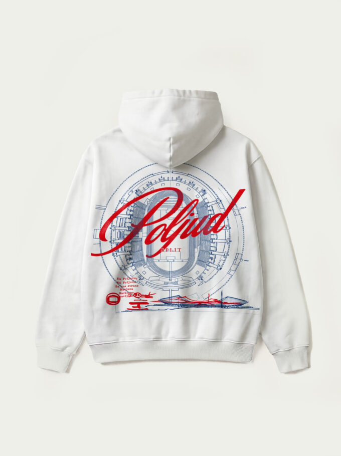 Poljud - White Hoodie
