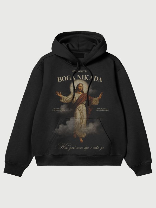Boga Nikada - Black Hoodie
