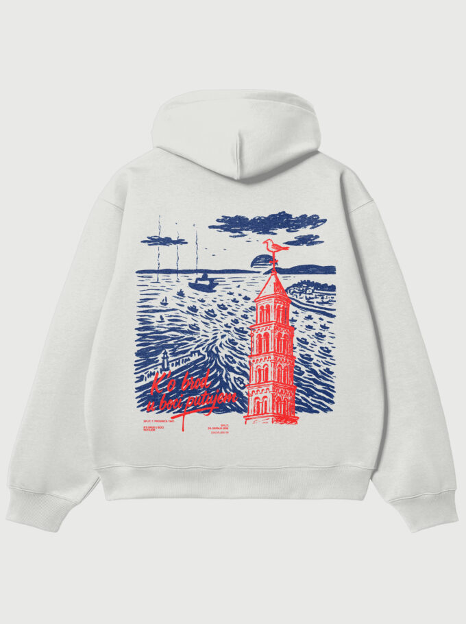 Brod u Boci - White Hoodie