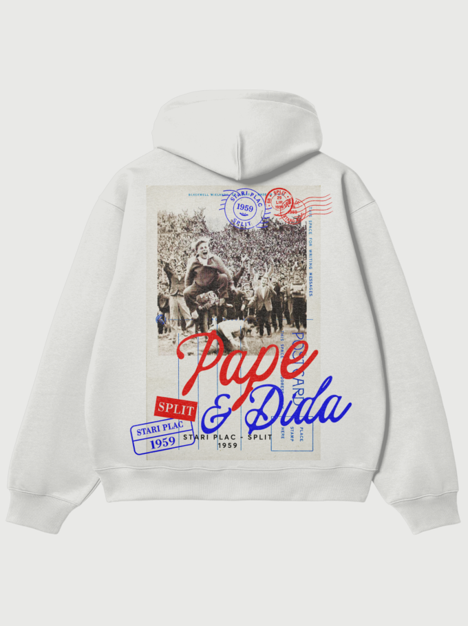Pape & Dida - White Hoodie