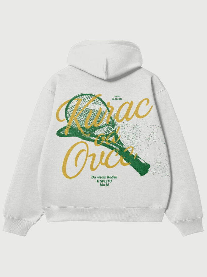 Kurac od Ovce - White Hoodie