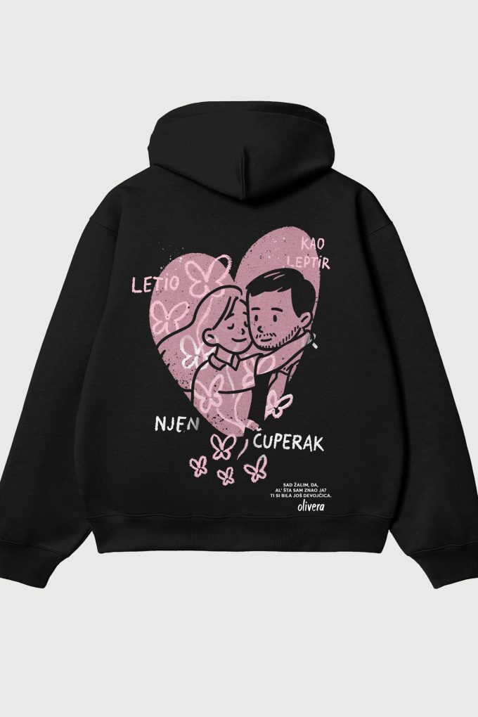 Njen Čuperak - Black Hoodie