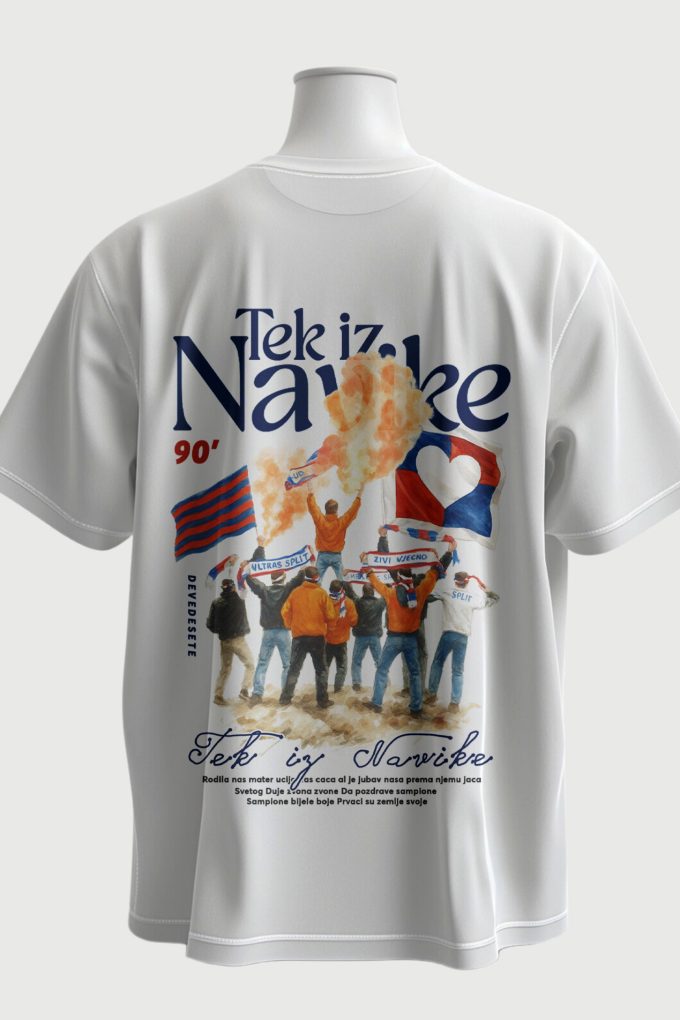 Tek iz Navike - White T-shirt