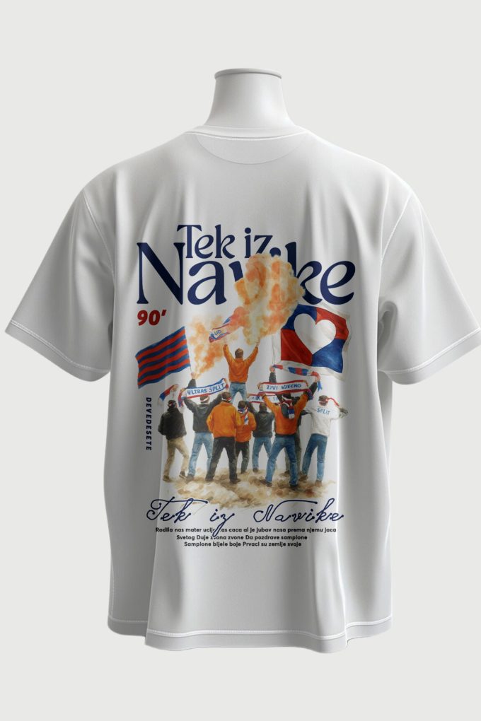 Tek iz Navike - White T-shirt
