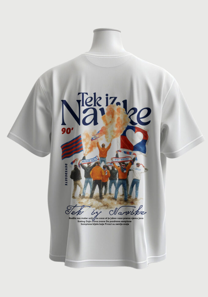 Tek iz Navike - White T-shirt