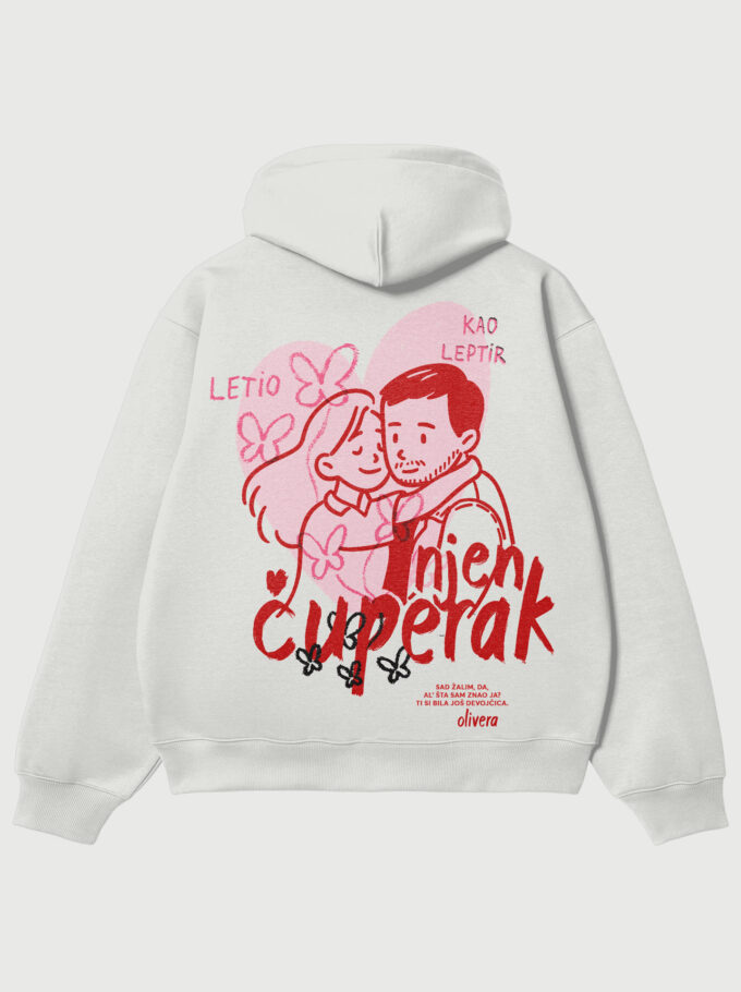 Olivera - White Hoodie