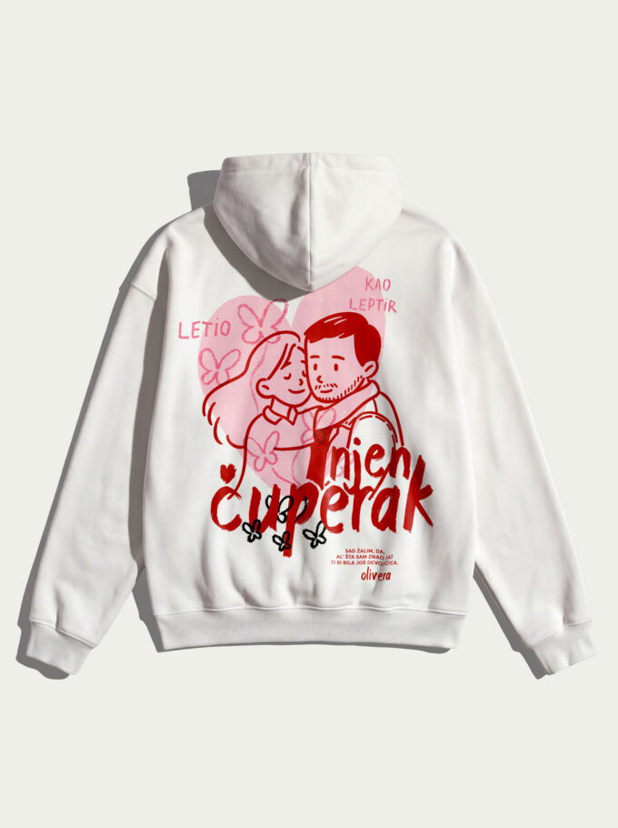Olivera - White Hoodie