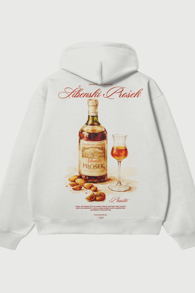 Šibenski Prošek - White Hoodie