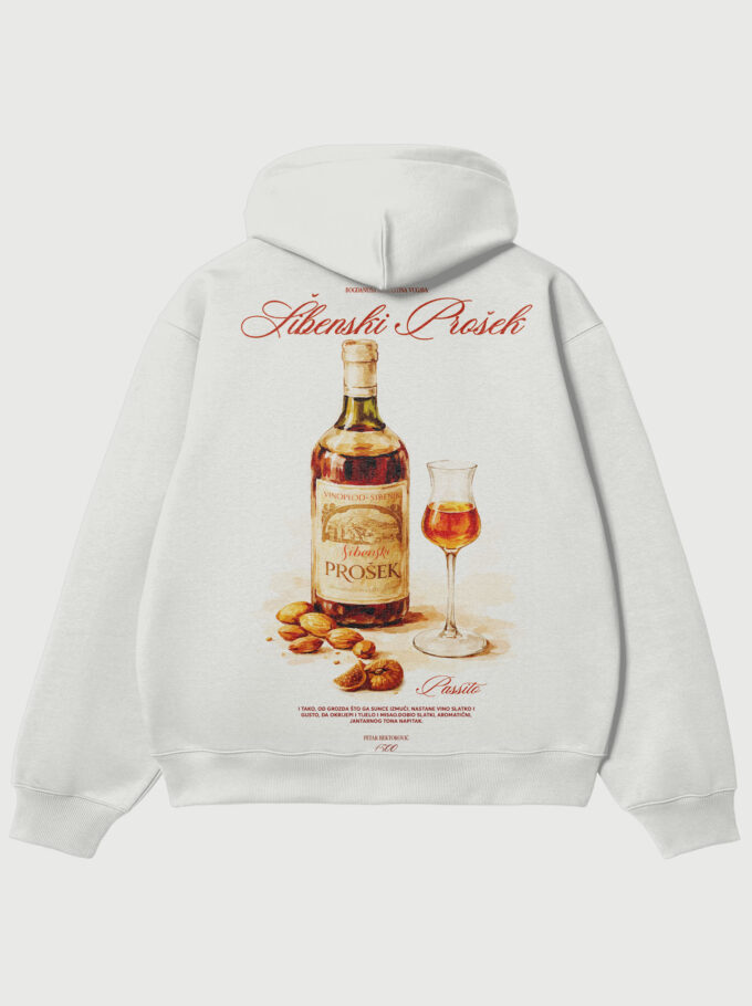 Šibenski Prošek - White Hoodie