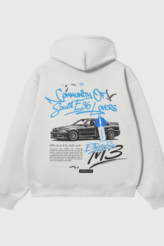 EtriĆĄeja - White Hoodie