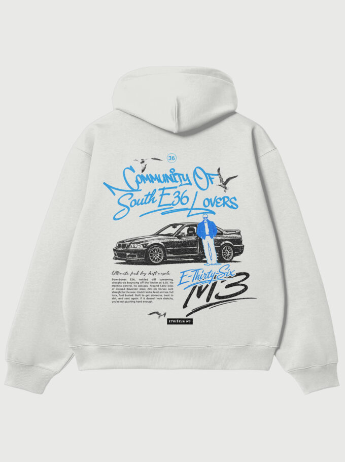 Etrišeja - White Hoodie