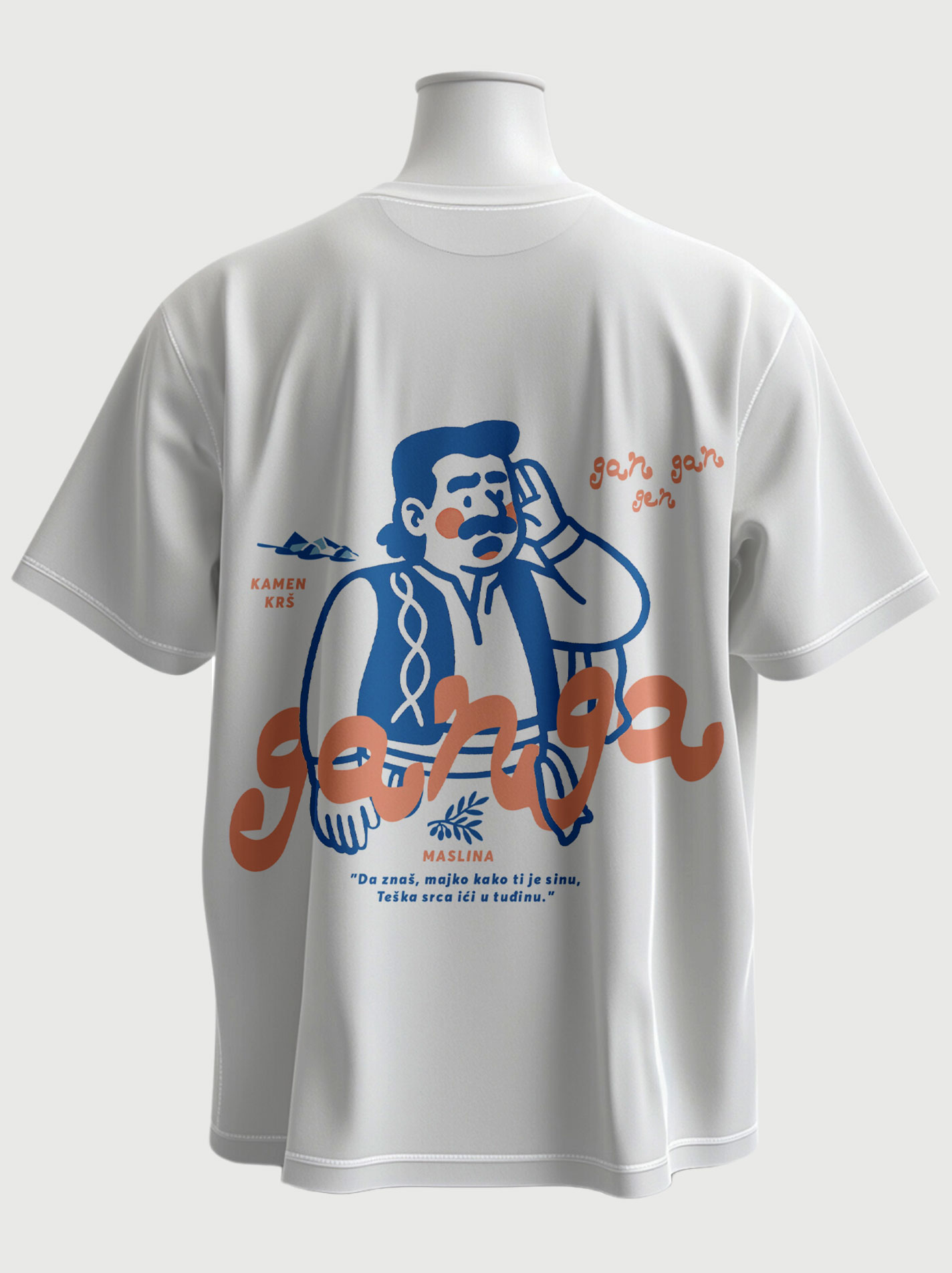 Ganga - White T-shirt