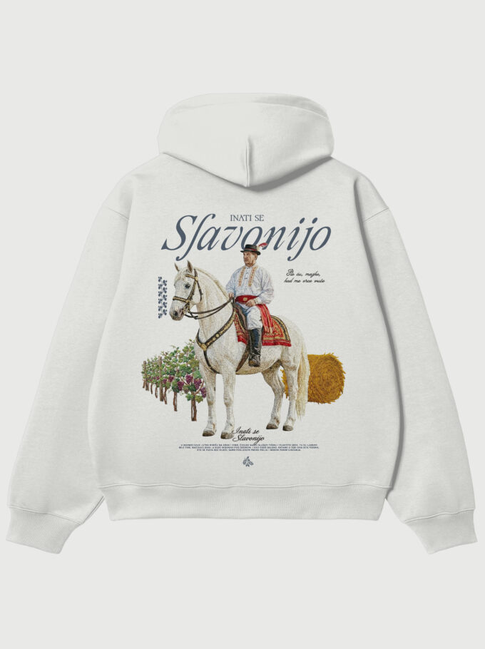 Slavonijo - White Hoodie