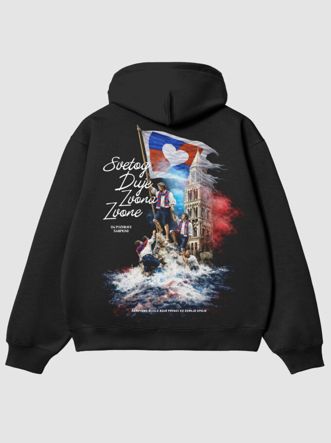 Svetog Duje - Black Hoodie