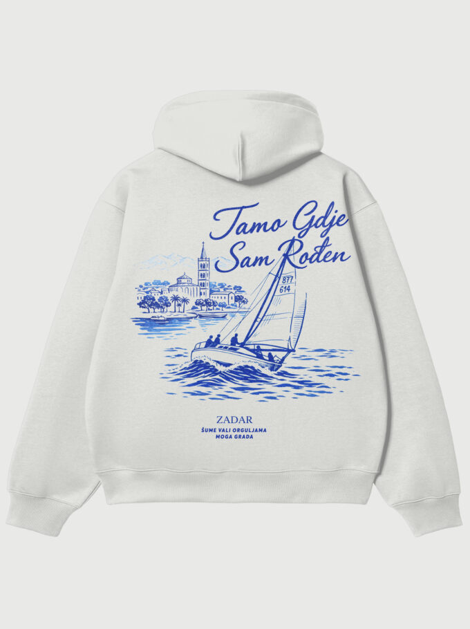 Tamo Gdje Sam Rođen - White Hoodie