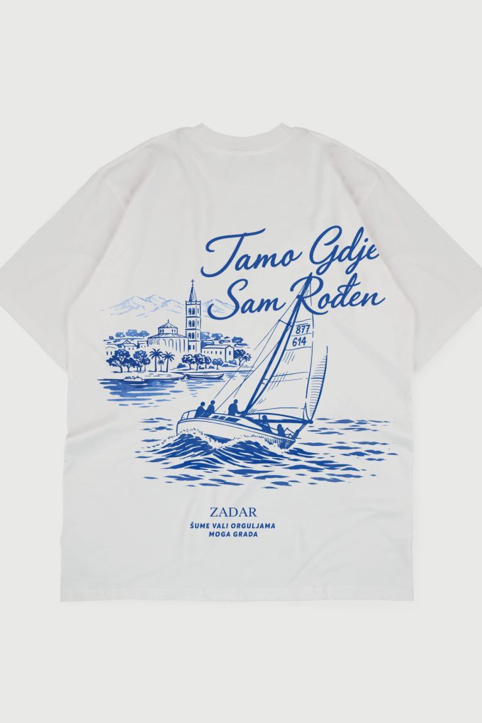 Tamo Gdje Sam Rođen - Heavyweight Oversized T-Shirt