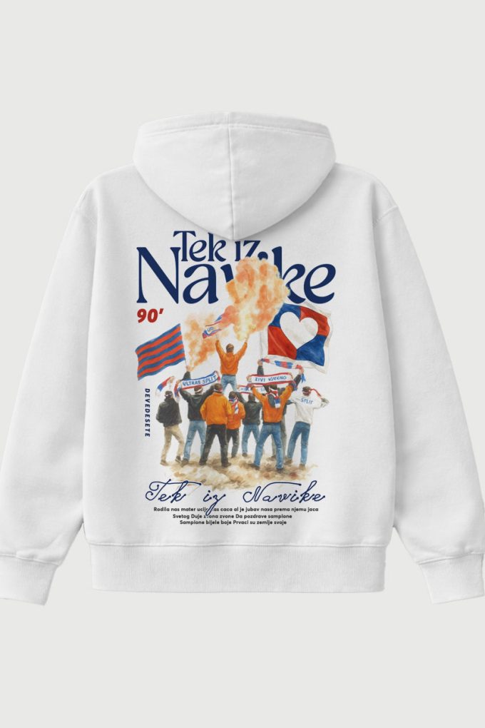 Tek iz navike - Zip Hoodie
