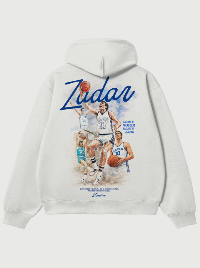 Zadar - White Hoodie