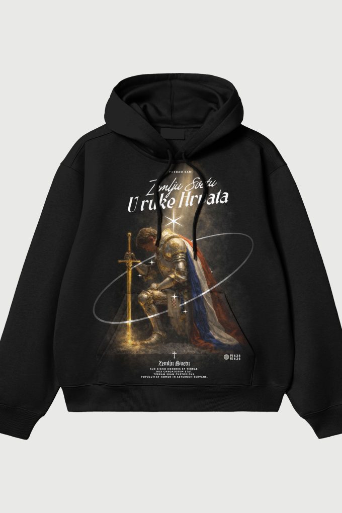 Zemlja Sveta - Black Hoodie