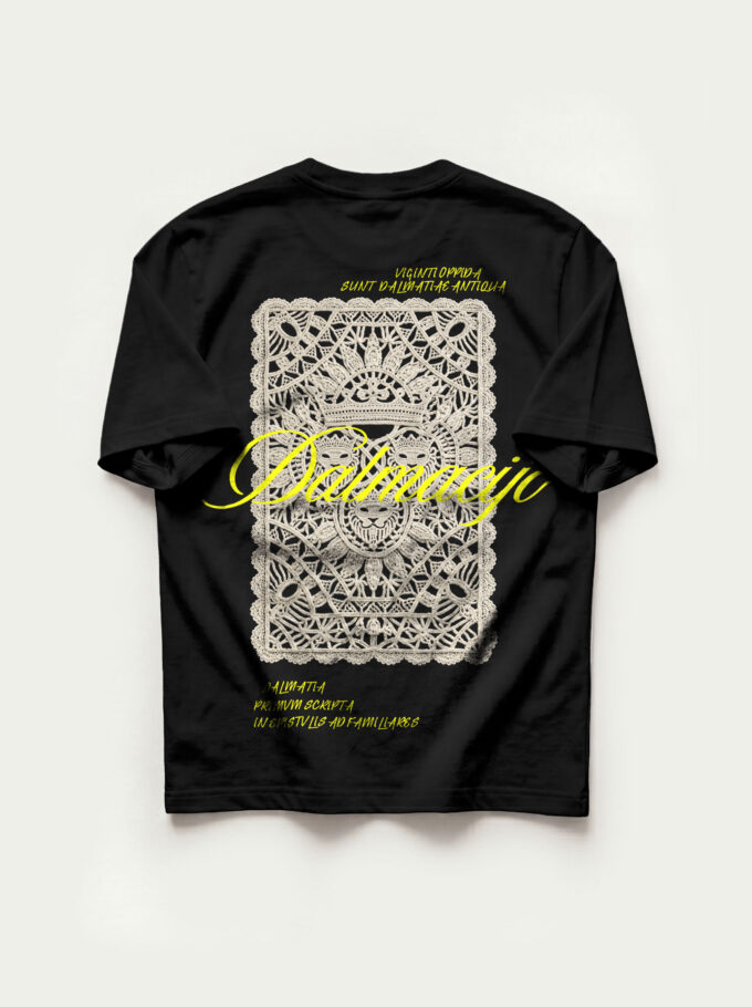 Dalmacijo - Black T-shirt