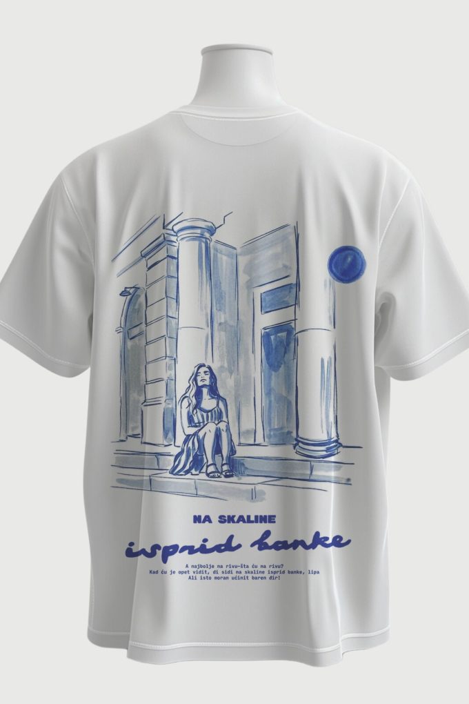 Isprid Banke - White T-shirt